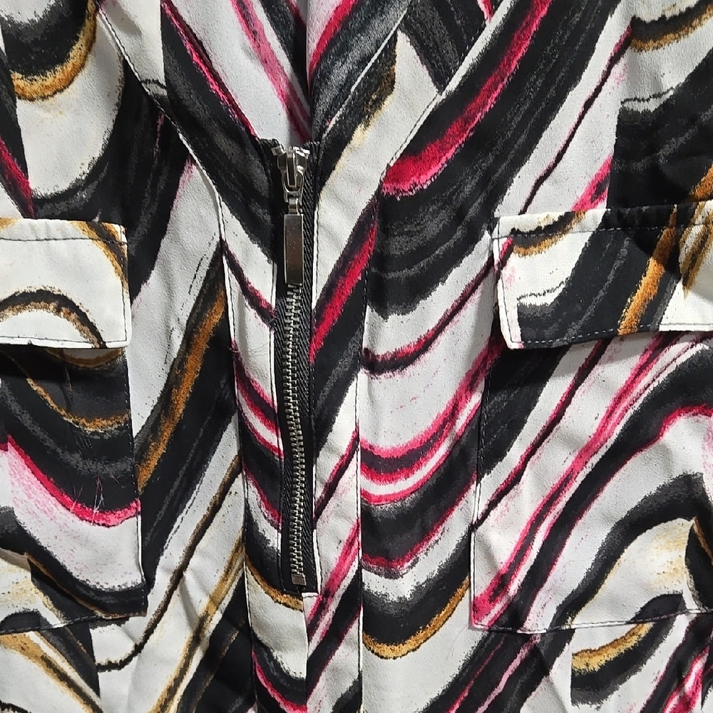 Women's Multicolor Patterned Top - Picture 3 of 5
